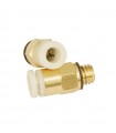 Conector teflón extrusor